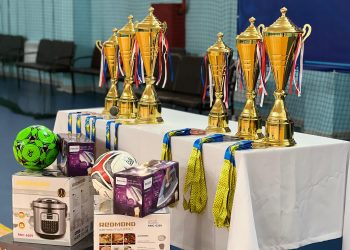 Полицейлер спорттың бірнеше түрінен жарысқа түсті