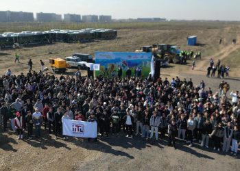 Алматы жастары  «Таза Қазақстан» акциясын қолдады