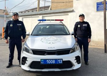 Полицейлер перзентханаға жедел жеткізген жүкті әйел аман-есен босанды