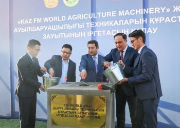 Тарихи оқиға: Жамбыл облысында қант зауытының құрылысы басталды