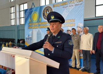 Болашақ полицейлердің жарысы: тәртіп пен ұйымшылдық сынға түсті